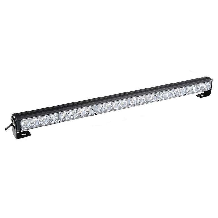 Emergency Traffic Advisor Flash Strobe Light Bar(white and Yellow)