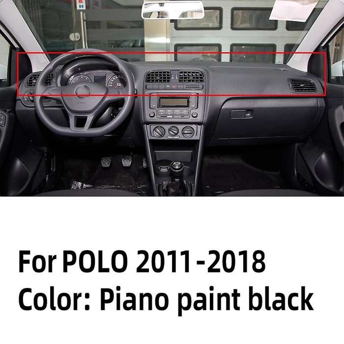 Car Glossy Black Front Dashboard Ac Air Vent