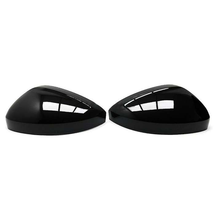 Black Door Exterior Rearview Mirror Cover Frame Shell Housing
