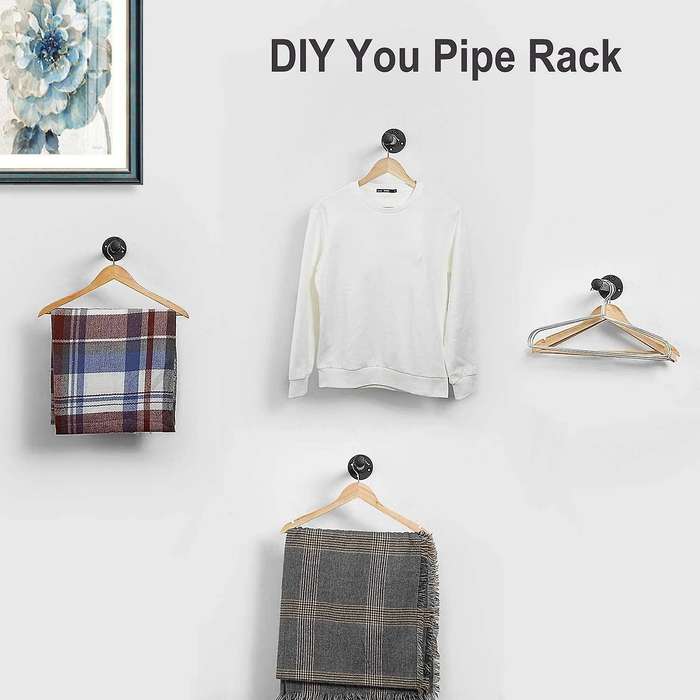 4 Pack 8 Inch Heavy Duty Floating Shelf for Floating Wood Shelves