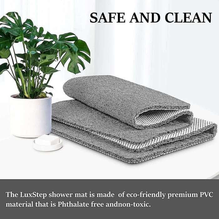 Shower Mat Bathtub Mat,2 Pack,24 X 16 Inch, Non-slip Bath Mat