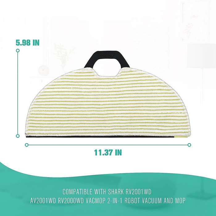 14 Pcs Replacement Parts Kit Side Brushes Filters Cleaning Mop Pads