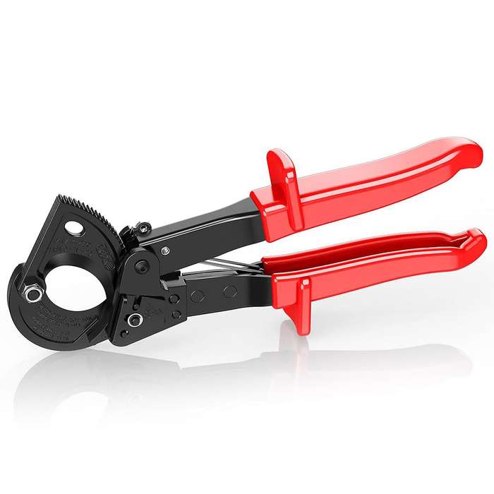 Aluminum Copper Cable Cutter Wire Cutter, Ratchet Heavy Duty