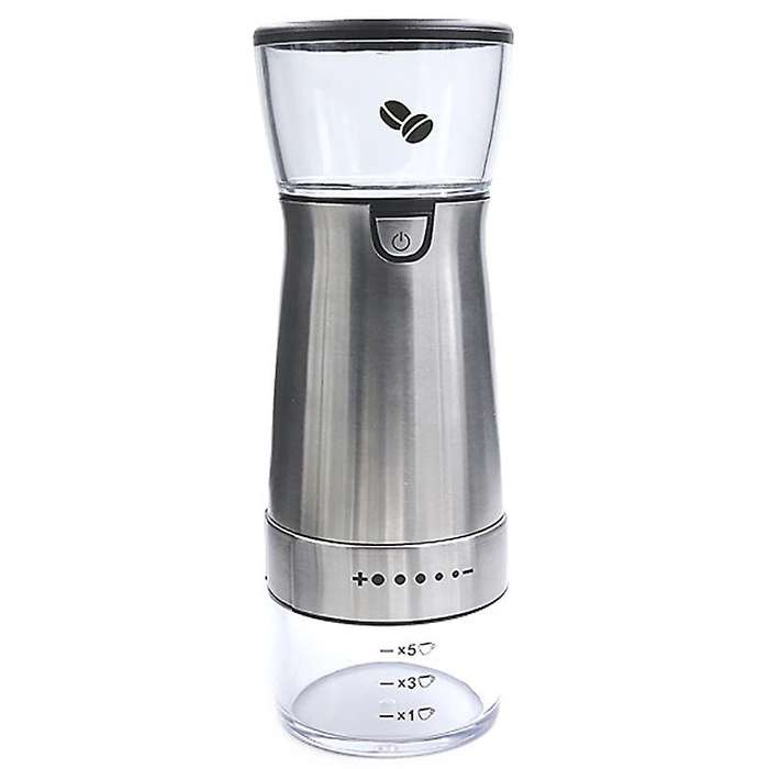 Electric Handheld Coffee Grinder, Portable Rechargeable Burr Grinder