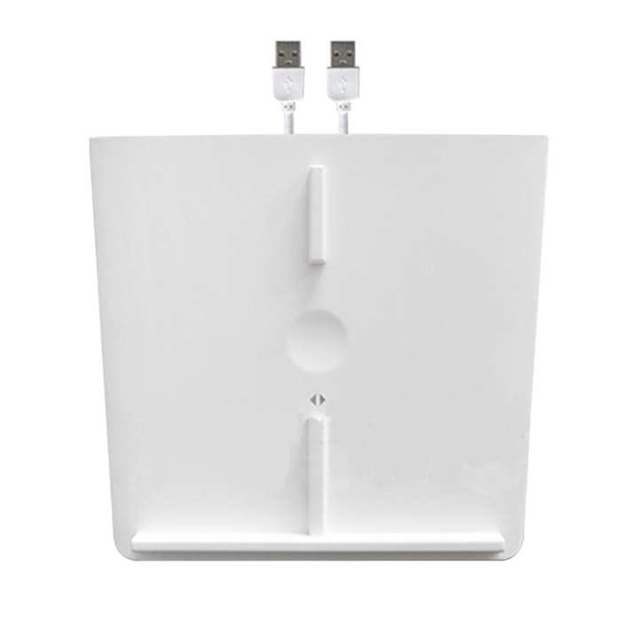White Wireless Charger Usb Port