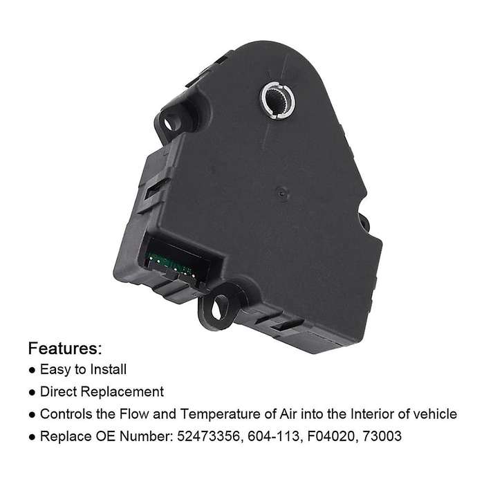 Set Of 2 Hvac Heater Blend Air Door Actuator for Chevrolet Silverado