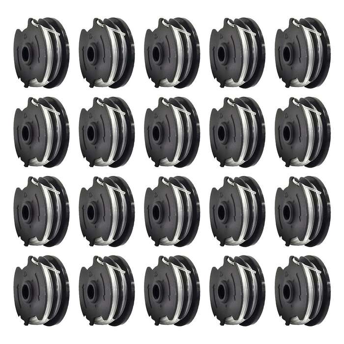 20pcs Trimmer Spool for Parkside Cordless Grass Trimmer Prta 20-li C3