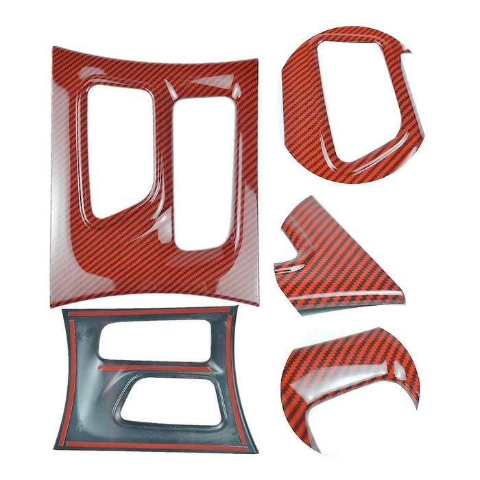 2pcs A/c + Gear Shift Panel Cover Trim for Dodge Charger 2015-2022