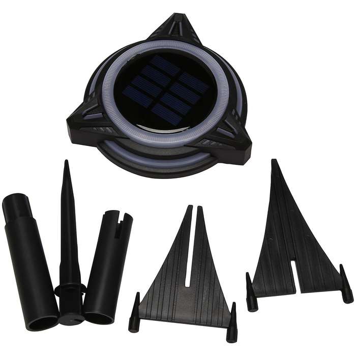 4 Pack Solar Ground Lights Outdoor Waterproof Solar Deck Lights