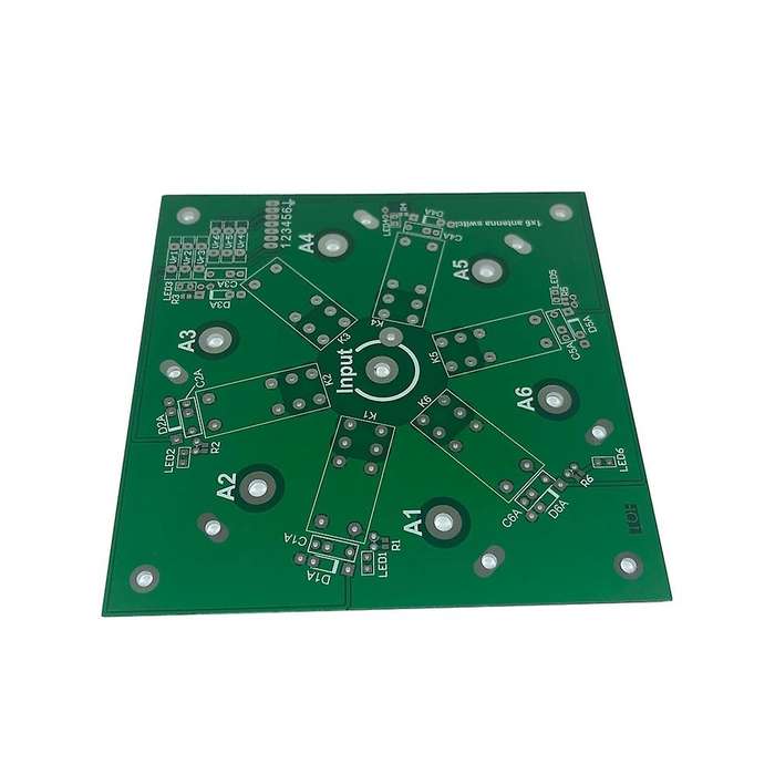 6-way 6:1 Coax Remote Antenna Switch So-239 1.8mhz--60mhz Diy Kits