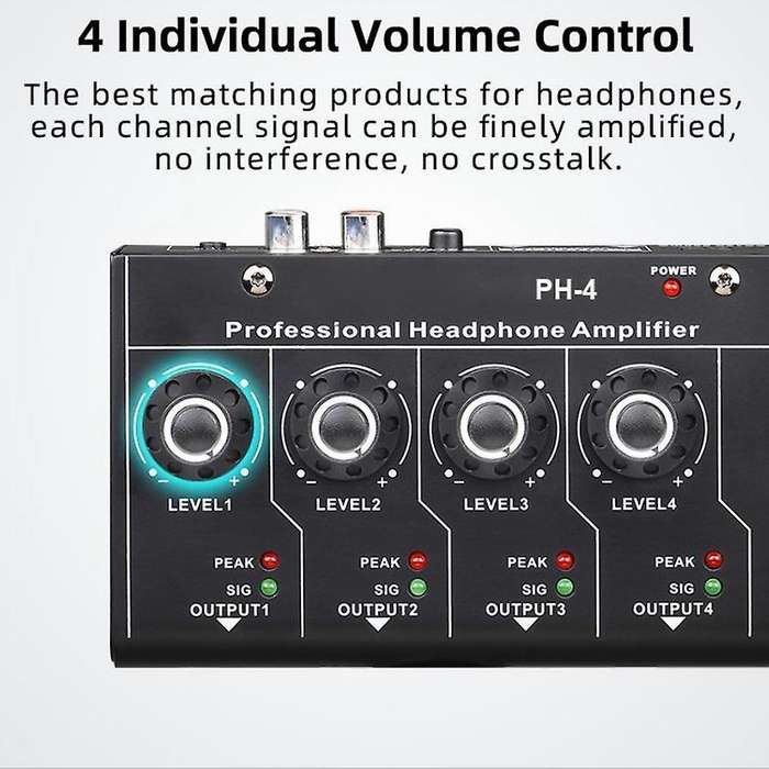 Audio Interface for Recording, Streaming and Podcasting with Dual Eu Plug