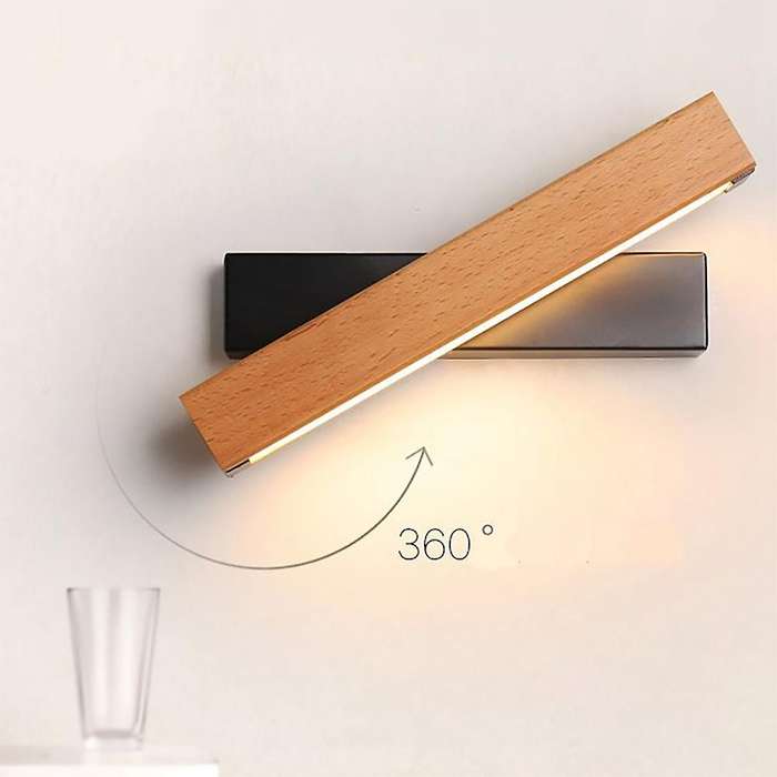 Modern Wall Lamps Lighting 360 Rotatable Indoor Led Home Lighting A