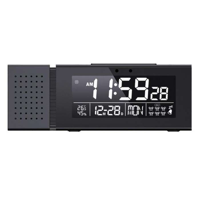 Ts-p30 Digital Alarm Clock Ir Sensor Night Light with Fm Radio