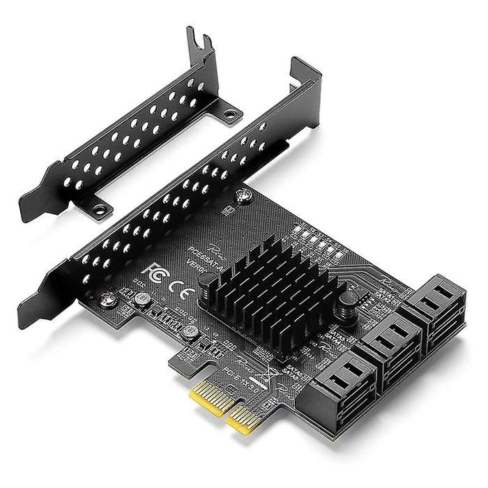 Pcie Sata Card, 6 Port, Sata Controller Expansion Card