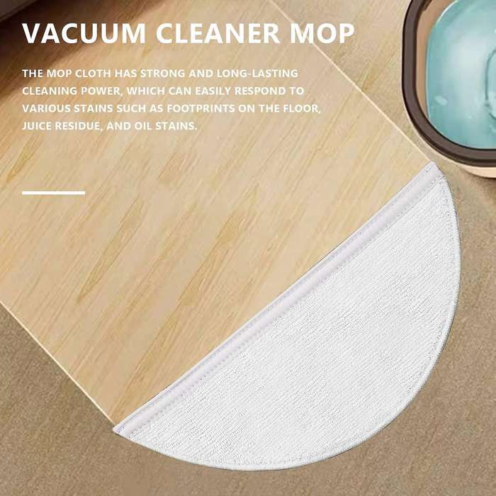 10pcs Mop Cloth for Xiaomi Lydsto R1 Vacuum Cleaner for Remove Dust