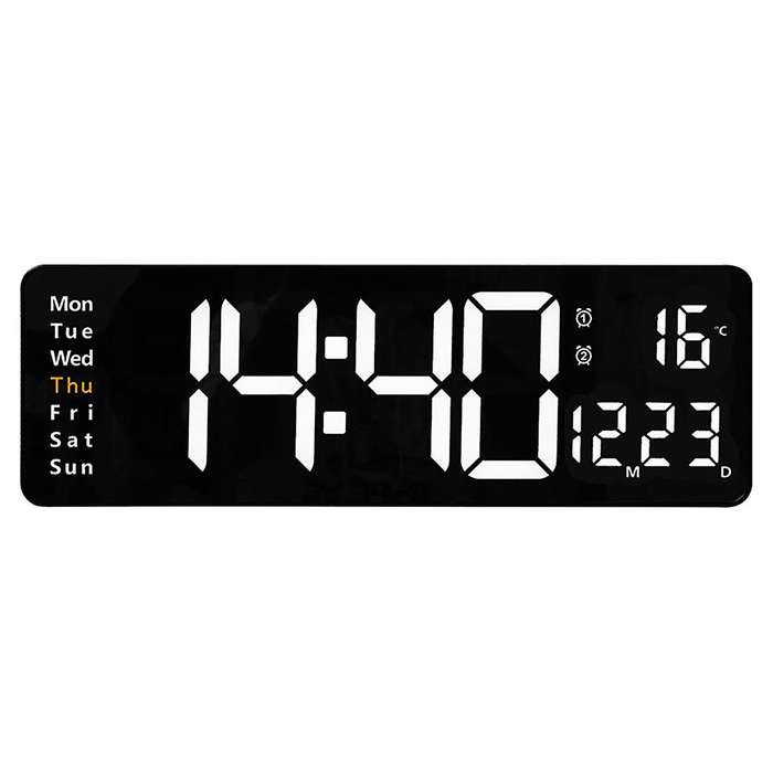 Clock Hanging Watch Intelligent Digital with Remote Control D