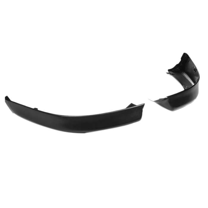 2pcs Car Spoiler Body Kit Black for Mitsubishi Lancer 2008-2015