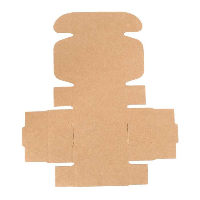 200pcs Kraft Paper Box Nice Kraft Box Packaging Box Small Size-brown