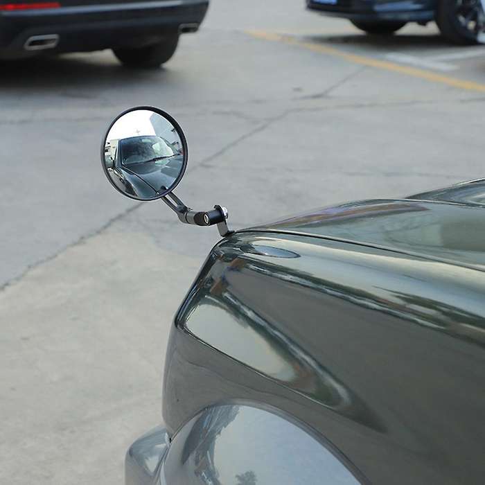 Car Hood Cover Backup Mirror for Suzuki Jimny 2012-2017(round Left)