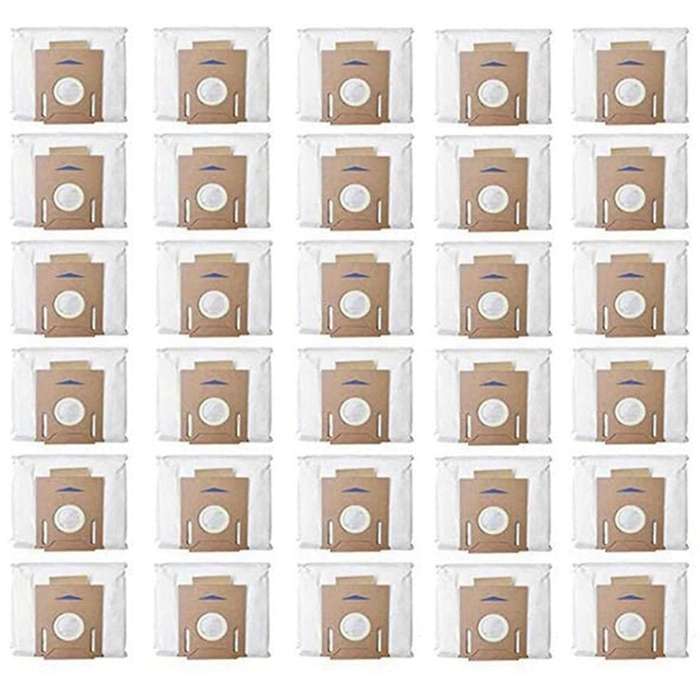 30 Pack Vacuum Dust Bag for Ecovacs Deebot T8 Aivi / T8 / N8 Pro Plus