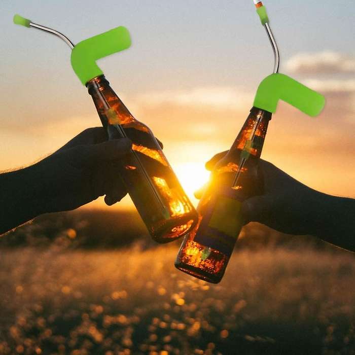 Beer Snorkel Bong Funnel with Valve Beer,snorkel Beer Funnel