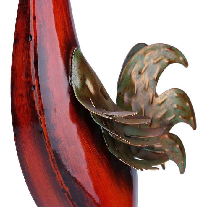 Metal Multicolor Rooster Home Decor Iron Handicraft Home Crafts