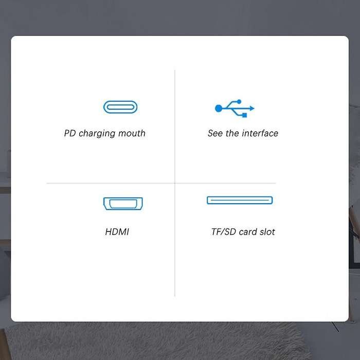 5 In 1 Type C Hub Extender Docking Station Usb Type-c for Pc Laptop