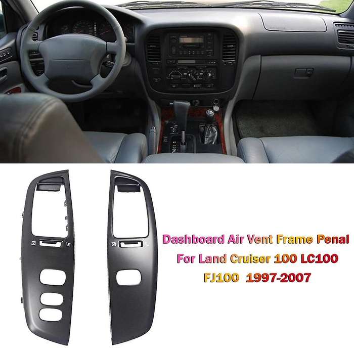 Car Interior Wooden Dashboard Air Vent Frame Penal for Toyota