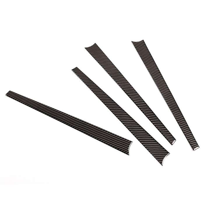 For Toyota Hilux 2015-2021 Carbon Fiber Car Inner Door Line Cover