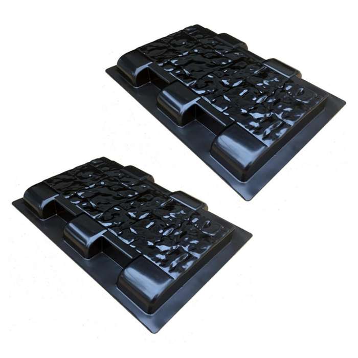 Irregularly Cement Mold Plastic Brick Stone Concrete Mould Decorative