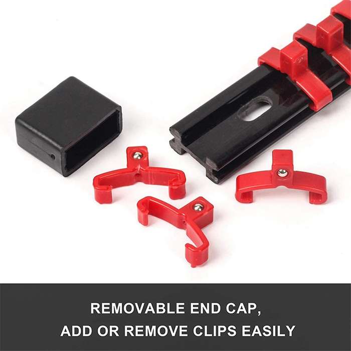 Abs Socket Organizer Drive Socket Holder, 12 Pieces Set
