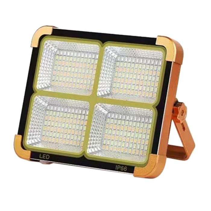 Portable Solar Emergency Floodlight Outdoor Work Light High Usb