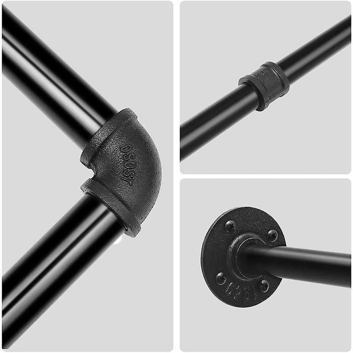 Wall Mounted Clothes Rail,detachable Clothes Rack for Clothes Storage
