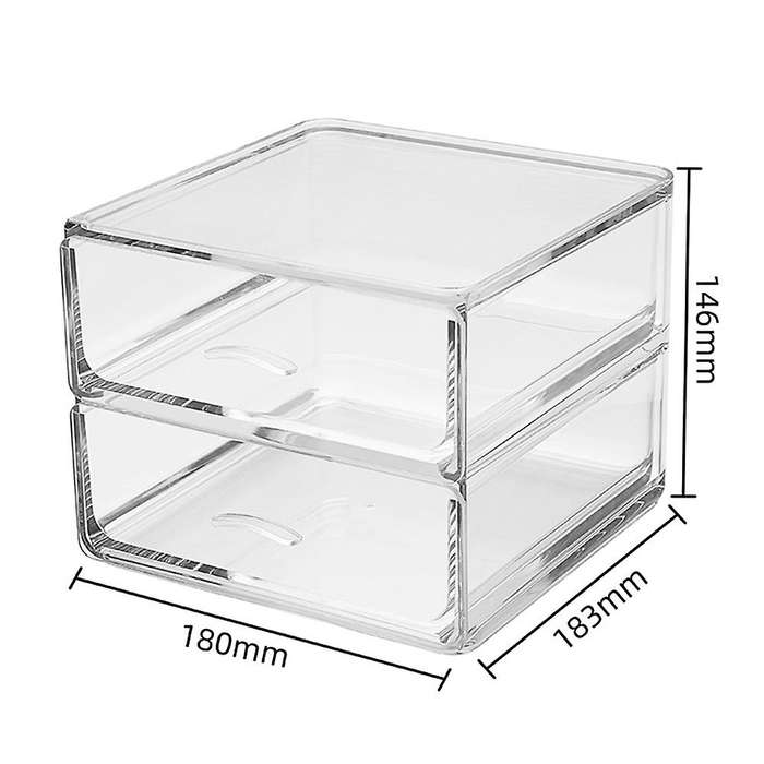 Transparent Drawers Makeup Organizer Lipstick Holder Storage Drawer