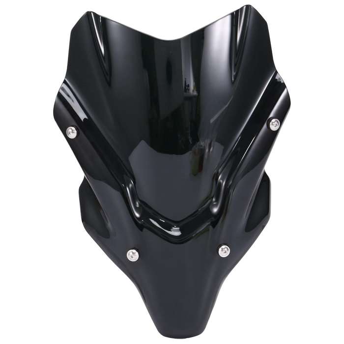 Motorcycle Windshield Windscreen Wind Deflector (black)