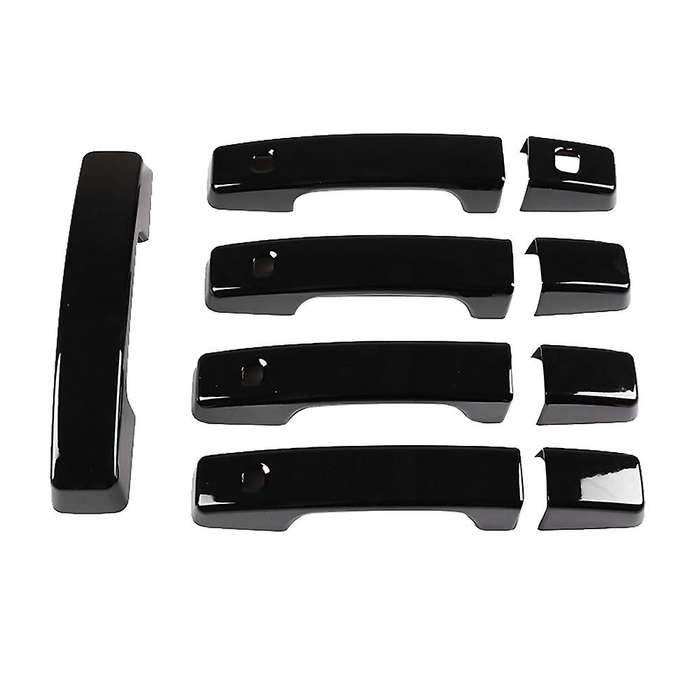 9pcs Car Door Handle Trim Sticker Exterior Door Handle Cover