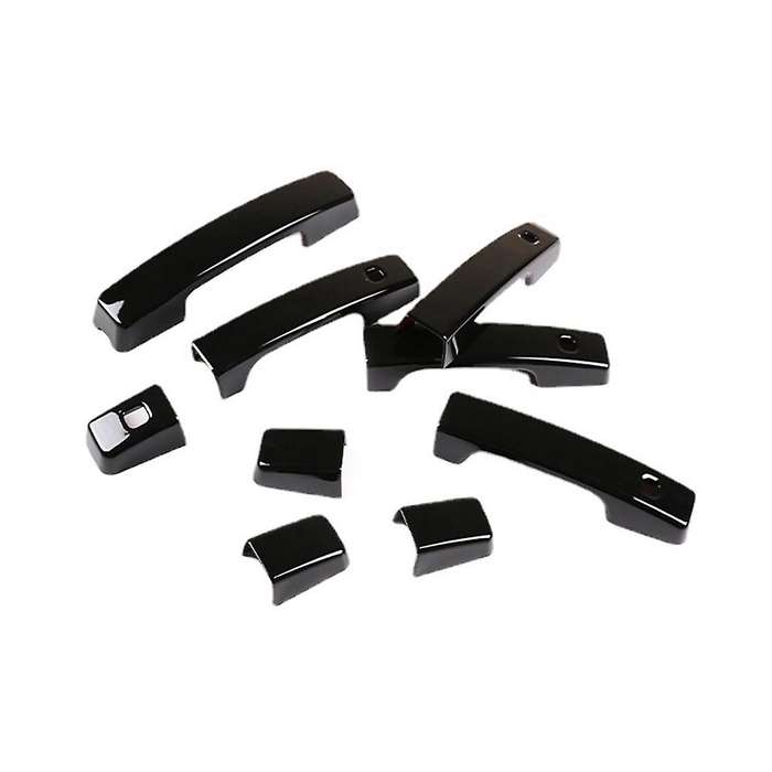 9pcs Car Door Handle Trim Sticker Exterior Door Handle Cover