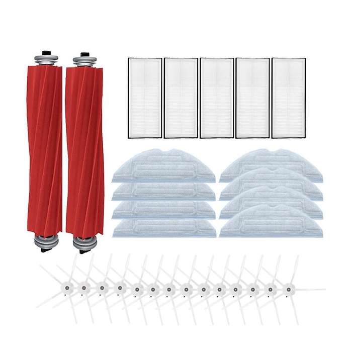 For Mi Roborock S7 Mop Cloth Hepa Filter Side Brush Main Brush 9