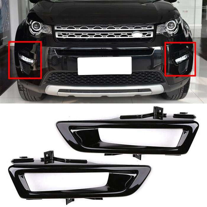 Front Fog Light Lamp Cover for Land Rover Discovery Sport 2015-18