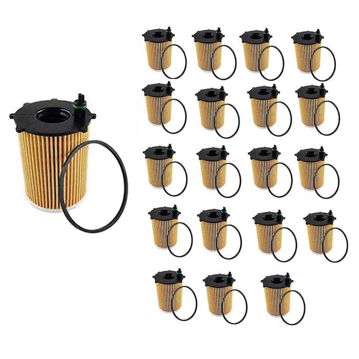 20pcs/ Set 1j910013 Engine Oil Filters for Citroen C4 Ds4 Ford Focus