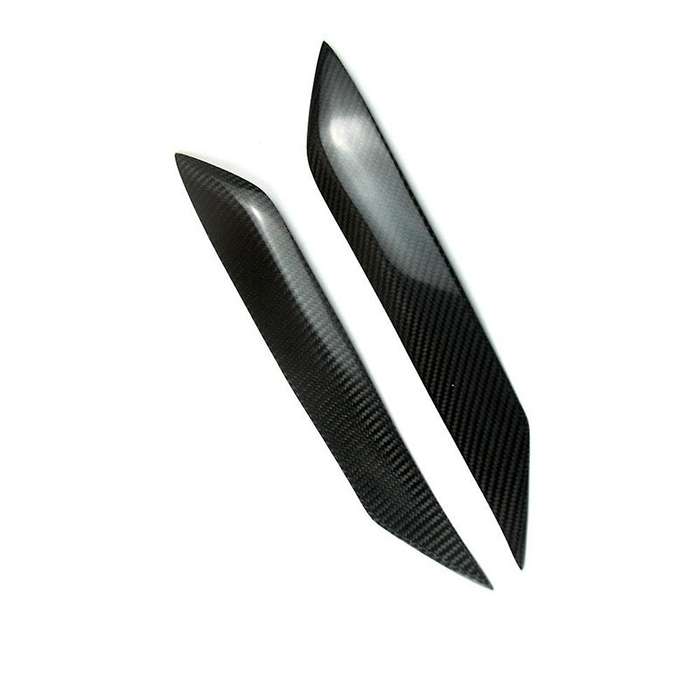 For Toyota Reiz 2004-2009 Carbon Fiber Head Light Eyelid Eyebrow Trim