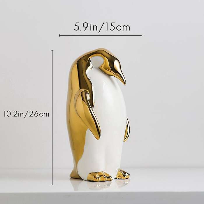 Penguin Decoration Light Luxury Living Room Model Home Decoration B