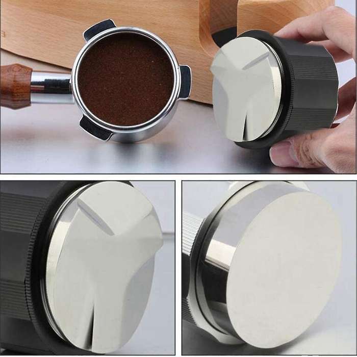 53mm Dual Head Coffee Distributor Tamper Coffee Leveler Hand Tamper