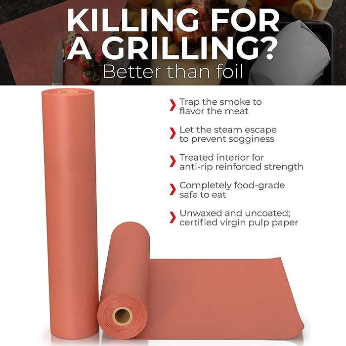 Kraft Butcher Paper Roll Food Grade Peach Wrapping Paper