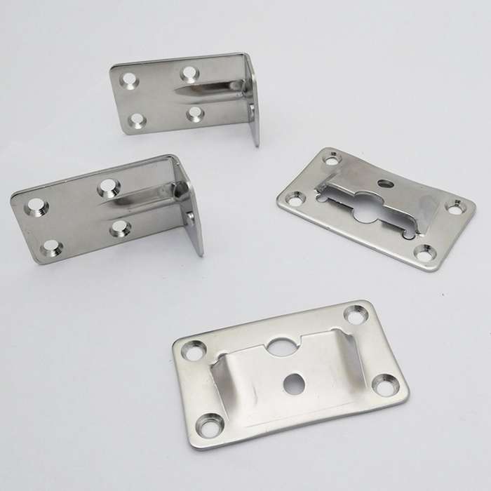 2 Set Marine Grade Stainless Steel Table Bracket Set for House Boat