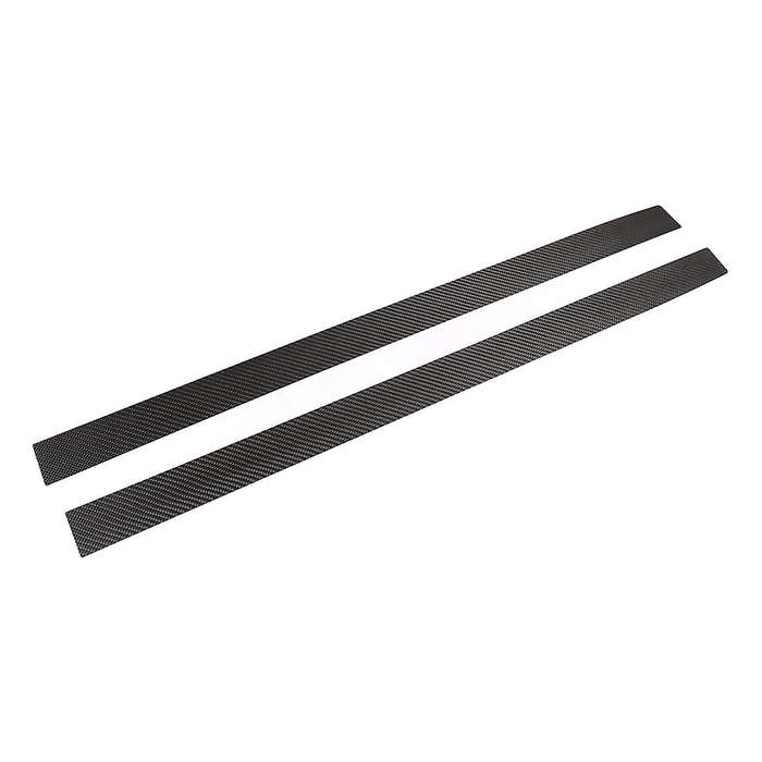 Car Door Edge Guards Door Sill Protector Cover Trim Carbon Fiber