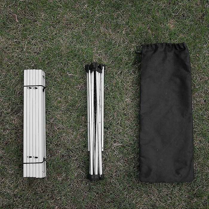 Aluminum Alloy Ultralight Portable Folding Camping Table Foldable L