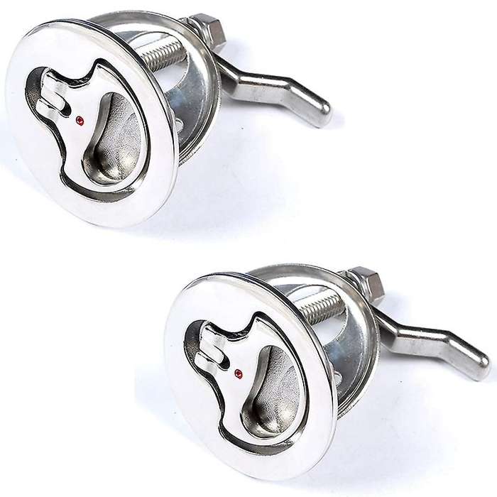 316 Stainless Steel Marine Handle Ring, Deck Box Cover Door Lock