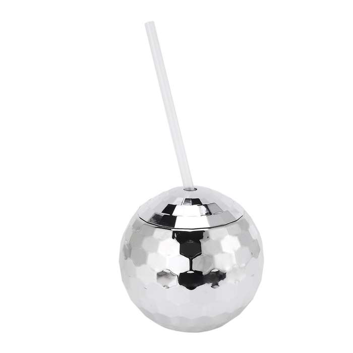 Disco Flash Ball Cocktail Cup Nightclub Bar Party Tea Bottle 1 Piece