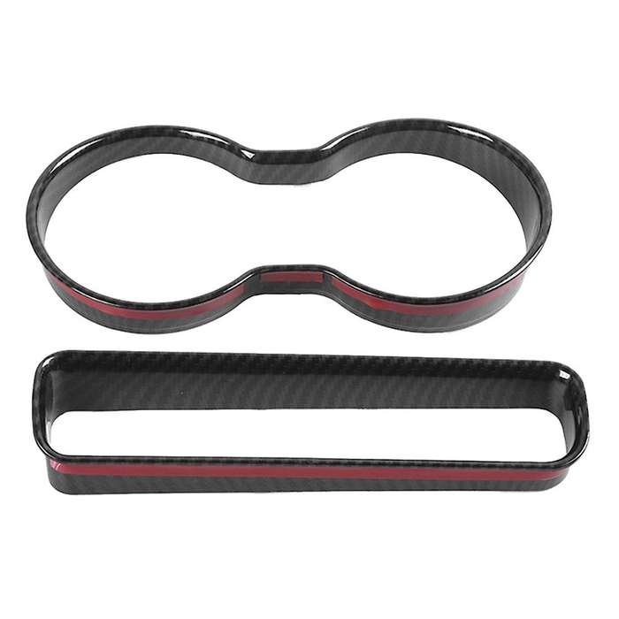 Cup Holder Decoration Cover Stickers for Dodge Challenger 2009-2014